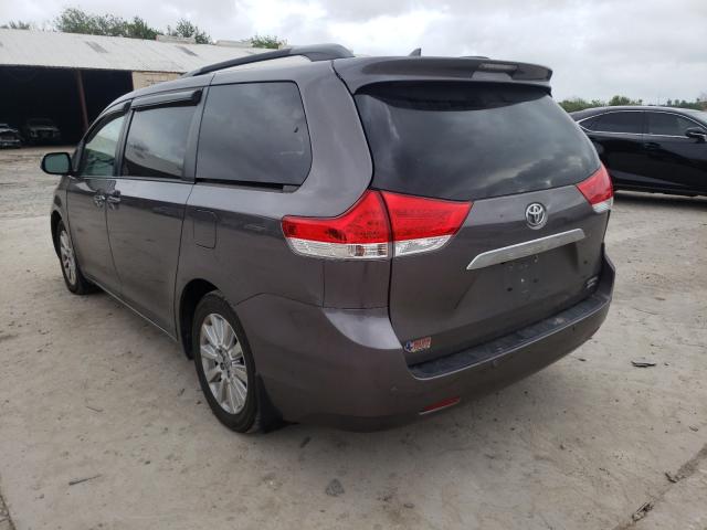 Photo 2 VIN: 5TDDK3DC8ES082307 - TOYOTA SIENNA XLE 