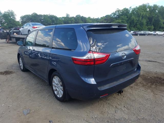 Photo 2 VIN: 5TDDK3DC8FS122905 - TOYOTA SIENNA XLE 