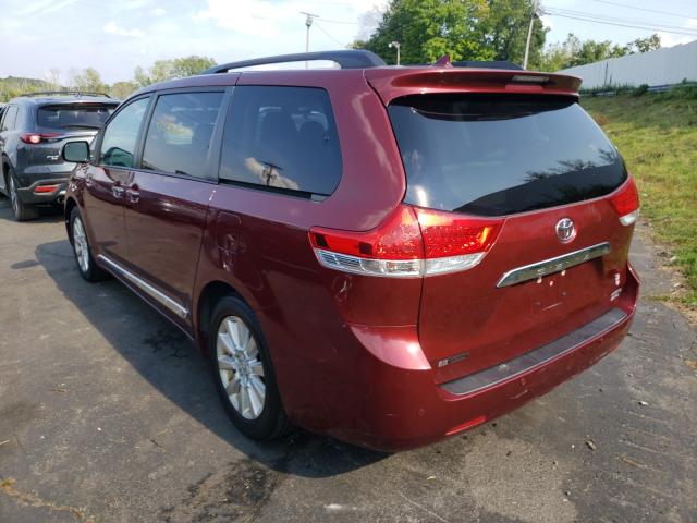 Photo 2 VIN: 5TDDK3DC9ES083448 - TOYOTA SIENNA XLE 