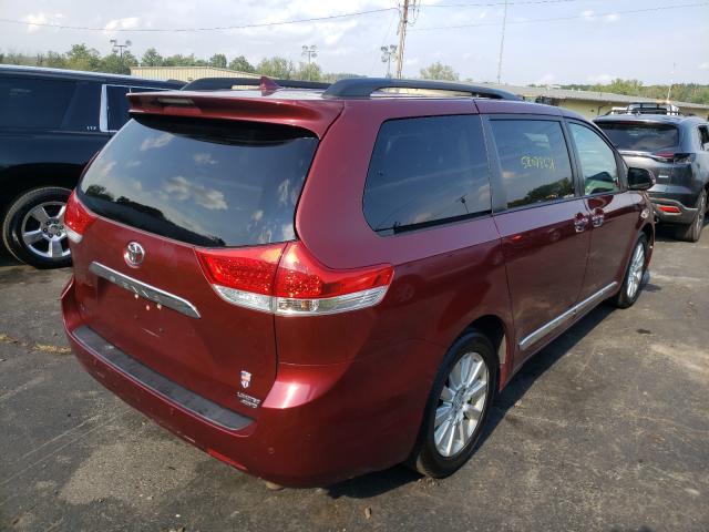 Photo 3 VIN: 5TDDK3DC9ES083448 - TOYOTA SIENNA XLE 