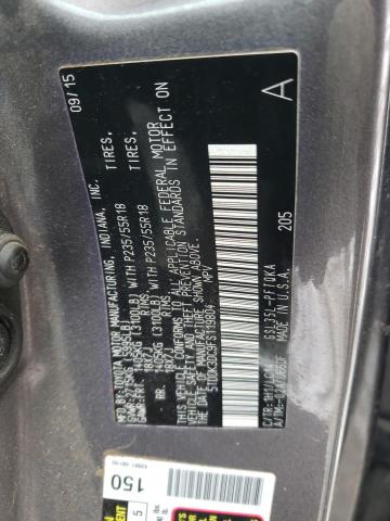 Photo 12 VIN: 5TDDK3DC9FS119804 - TOYOTA SIENNA XLE 