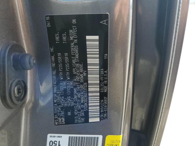 Photo 12 VIN: 5TDDK3DC9GS137026 - TOYOTA SIENNA XLE 