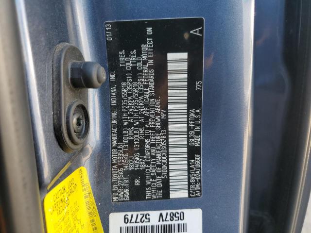 Photo 11 VIN: 5TDDK3DCXDS057813 - TOYOTA SIENNA XLE 