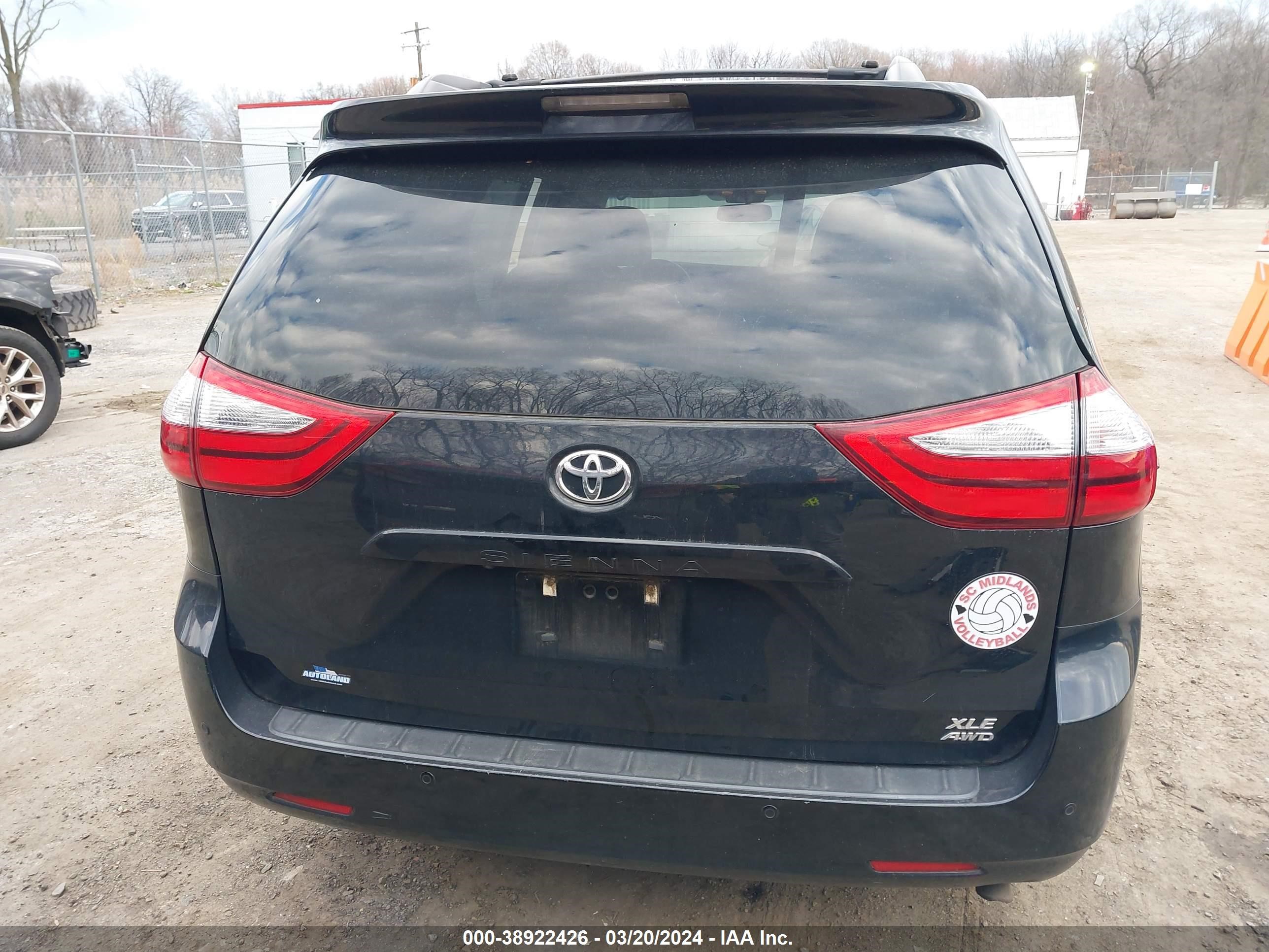 Photo 14 VIN: 5TDDK3DCXFS125336 - TOYOTA SIENNA 