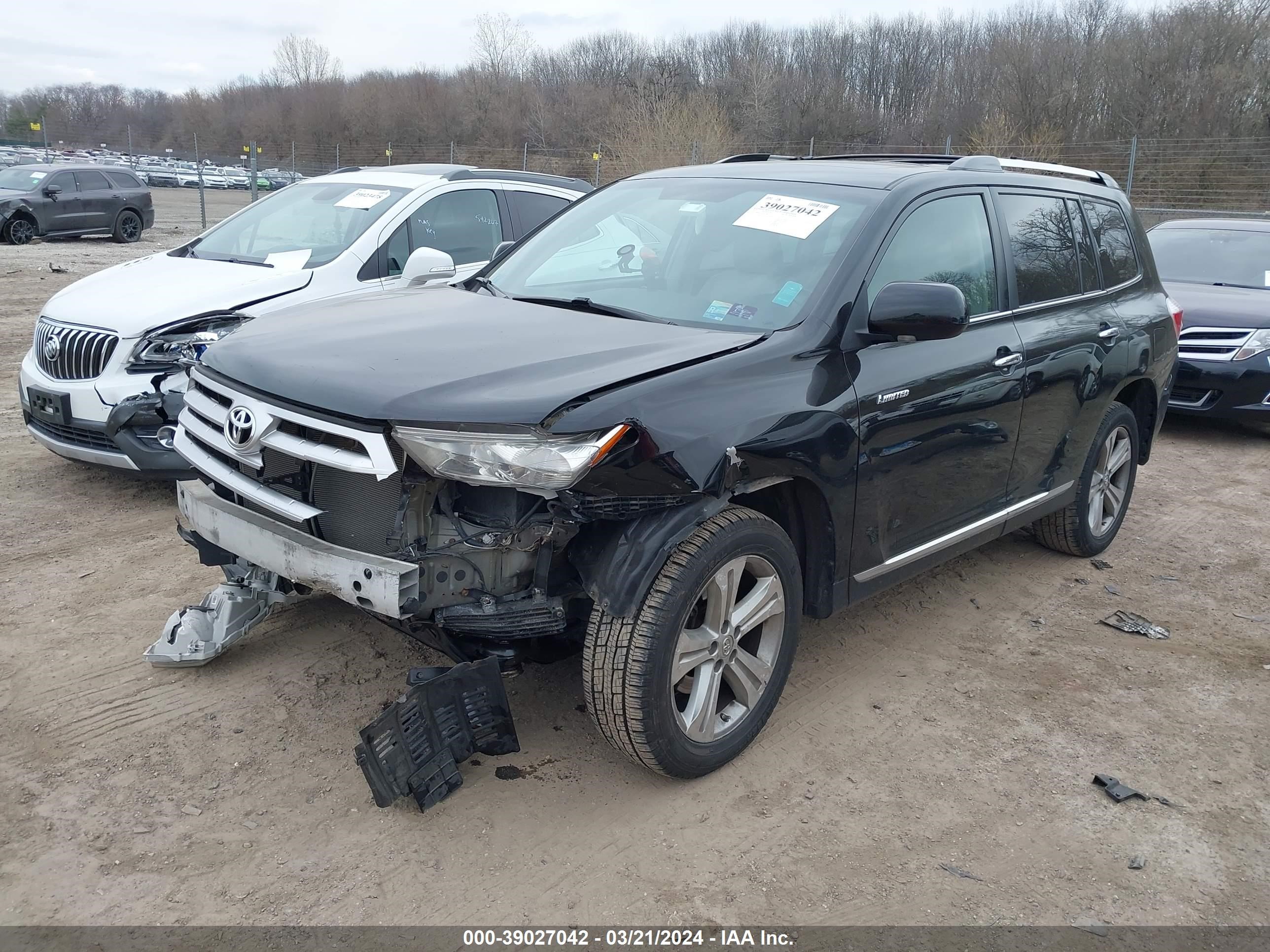 Photo 1 VIN: 5TDDK3EH0DS188971 - TOYOTA HIGHLANDER 