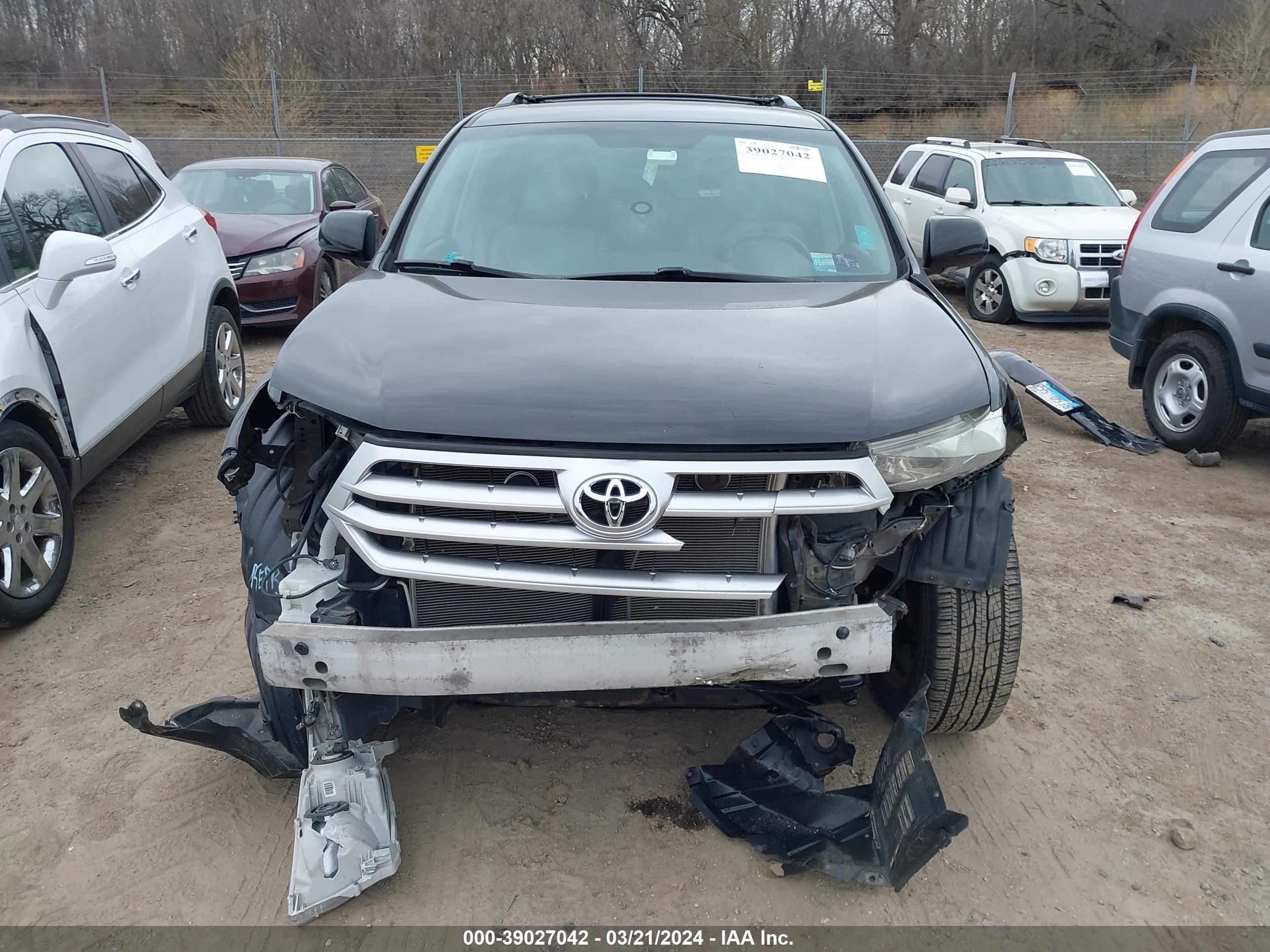 Photo 10 VIN: 5TDDK3EH0DS188971 - TOYOTA HIGHLANDER 