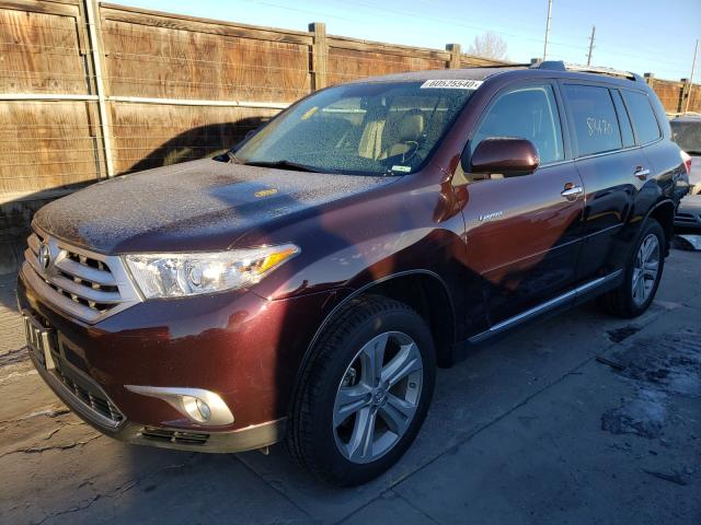 Photo 1 VIN: 5TDDK3EH1CS165777 - TOYOTA HIGHLANDER 