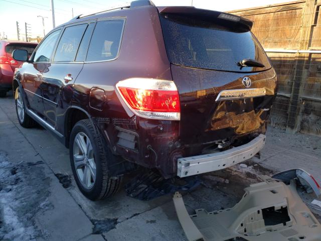 Photo 2 VIN: 5TDDK3EH1CS165777 - TOYOTA HIGHLANDER 