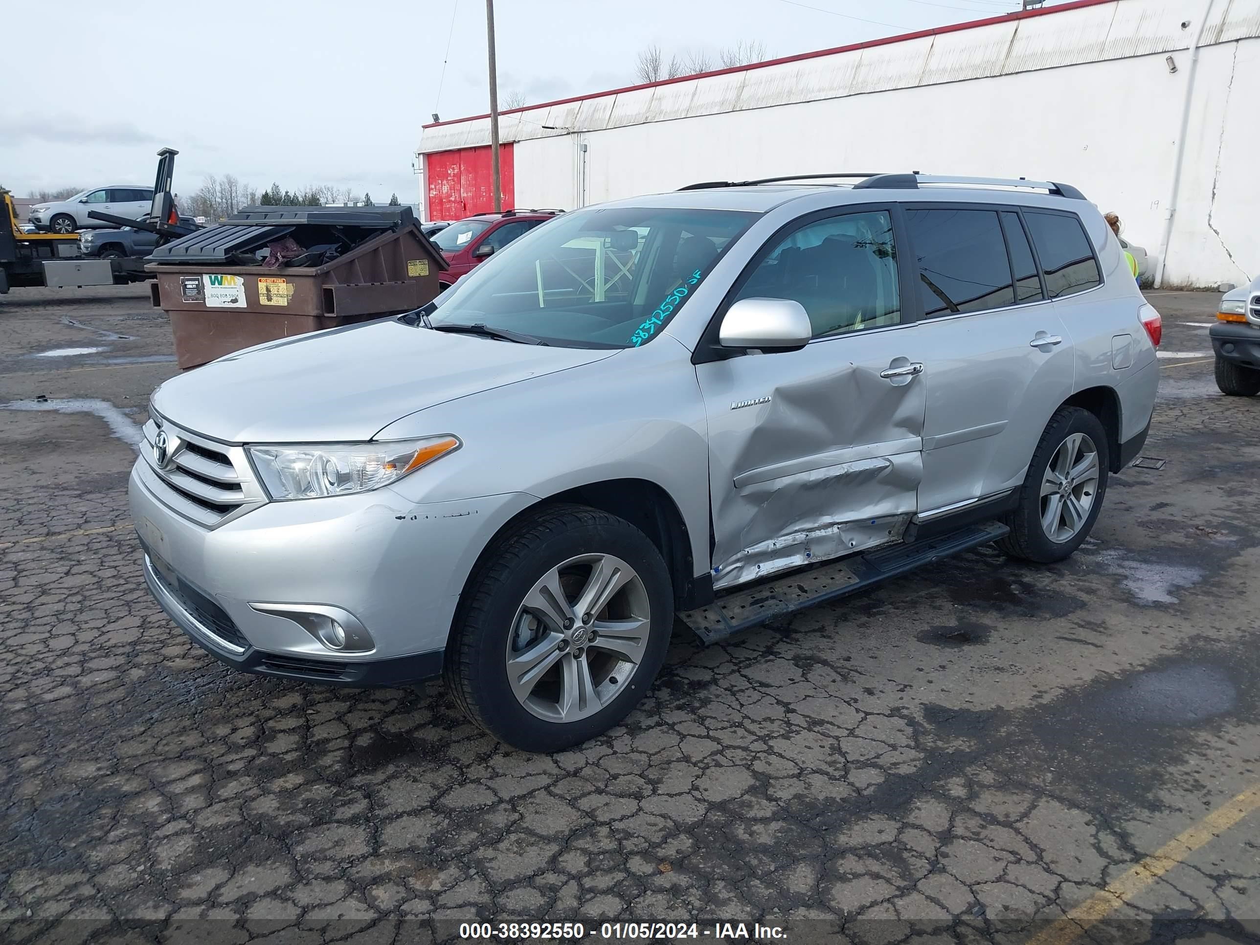 Photo 1 VIN: 5TDDK3EH2BS051088 - TOYOTA HIGHLANDER 