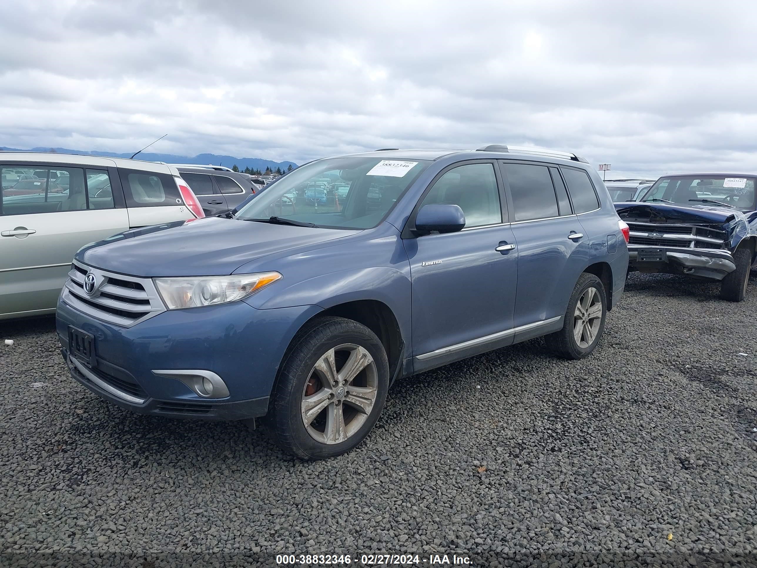 Photo 1 VIN: 5TDDK3EH2CS098784 - TOYOTA HIGHLANDER 