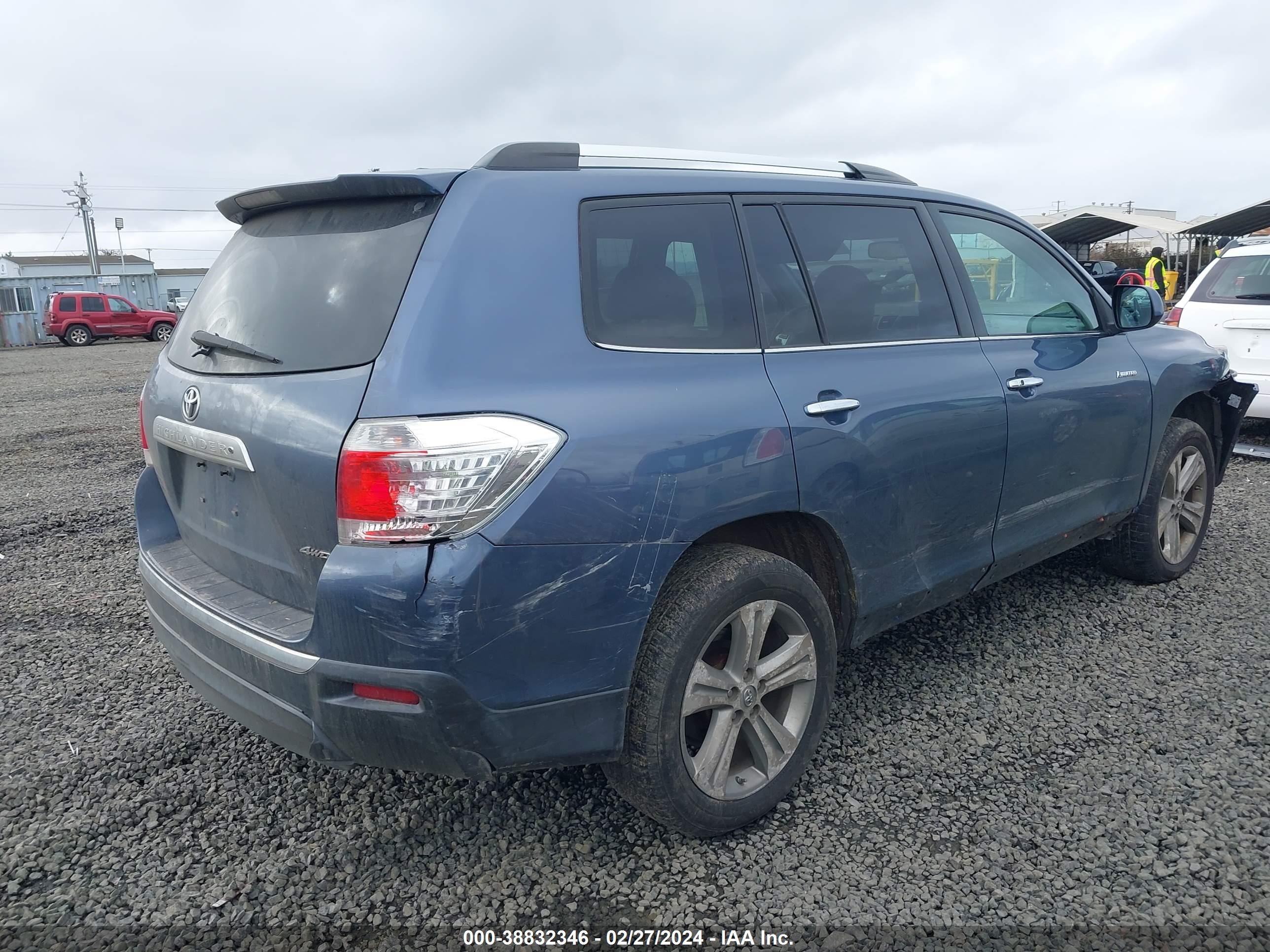 Photo 3 VIN: 5TDDK3EH2CS098784 - TOYOTA HIGHLANDER 