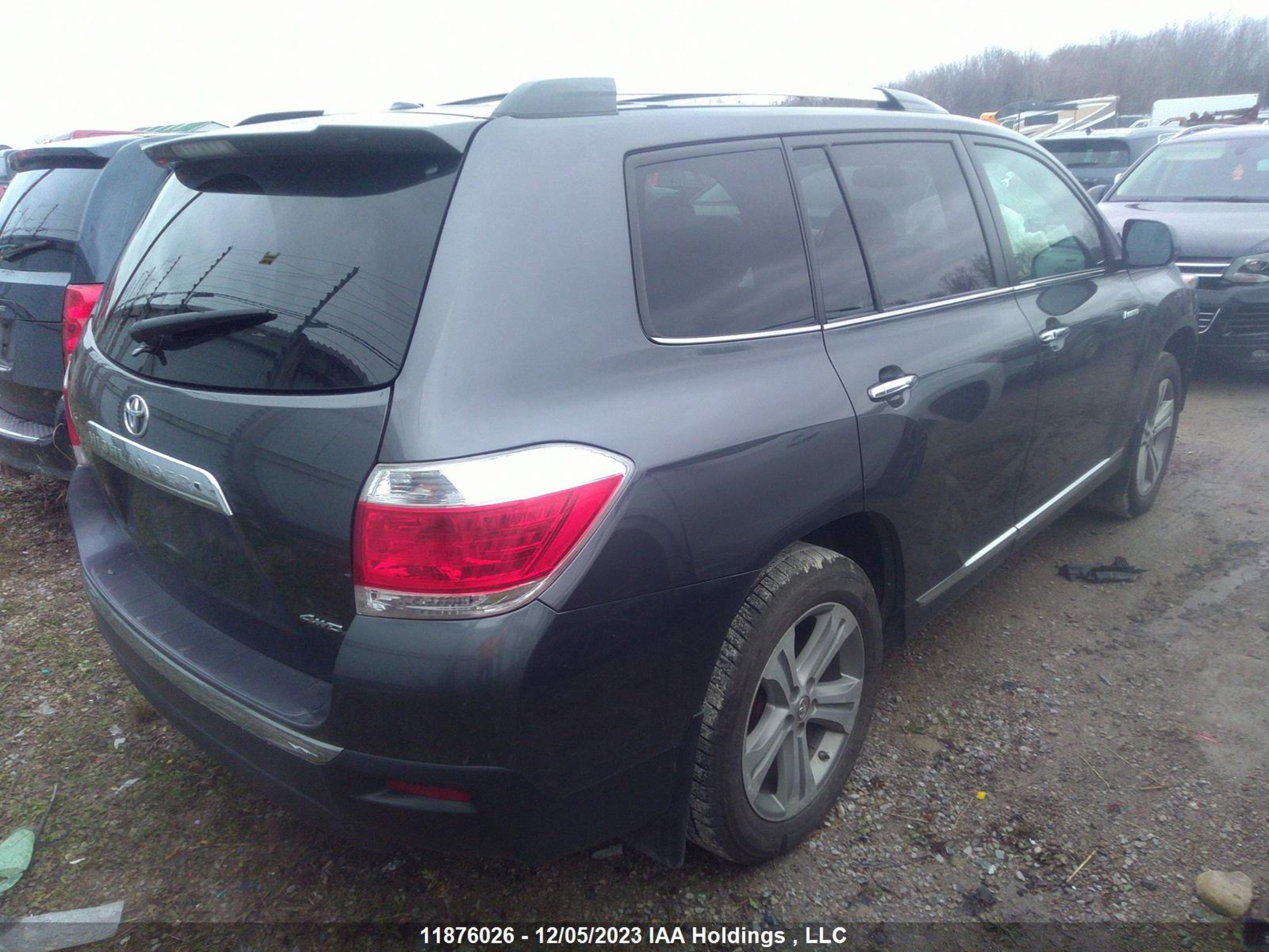 Photo 3 VIN: 5TDDK3EH6CS126683 - TOYOTA HIGHLANDER 