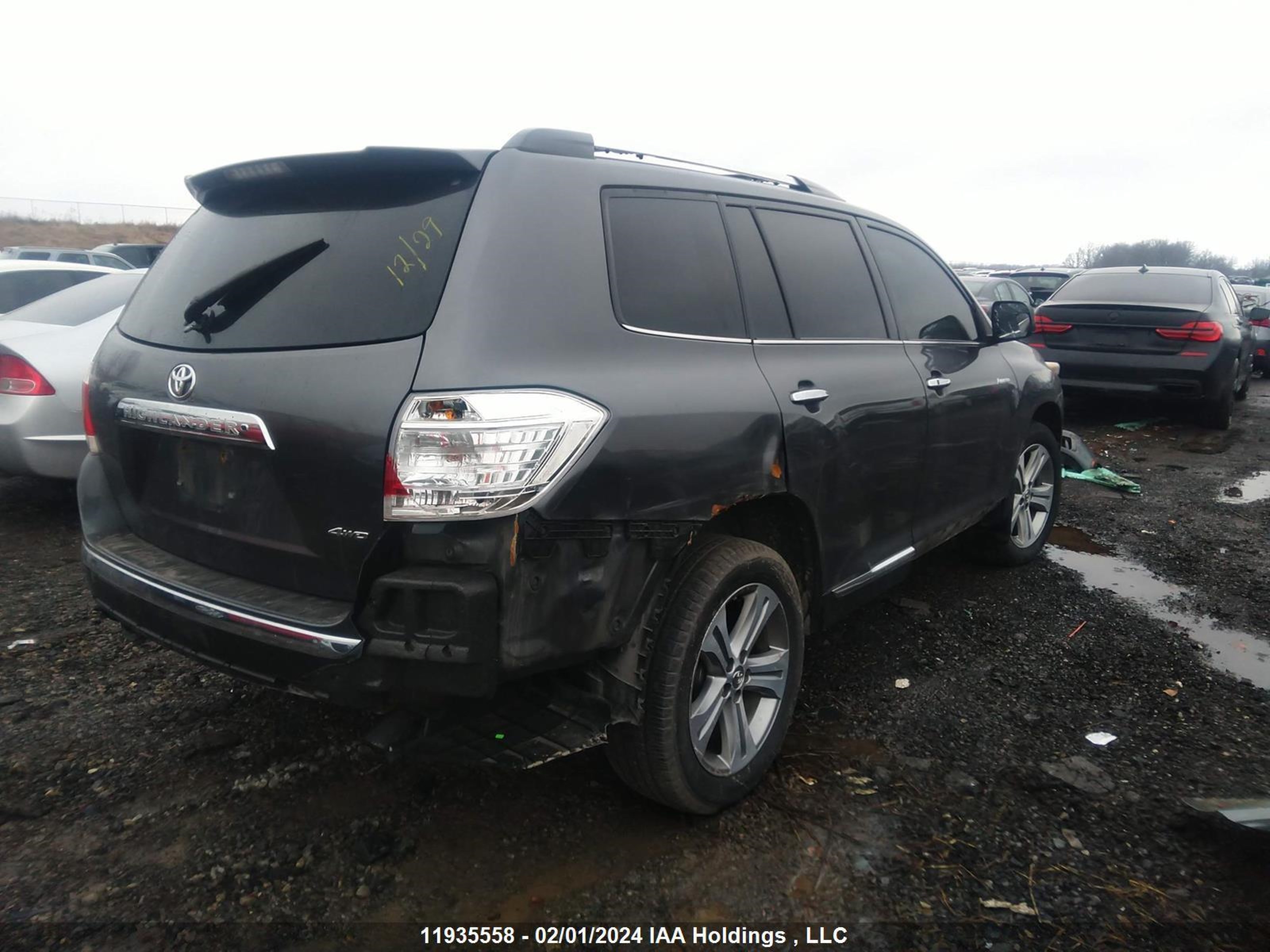 Photo 3 VIN: 5TDDK3EH7BS083986 - TOYOTA HIGHLANDER 