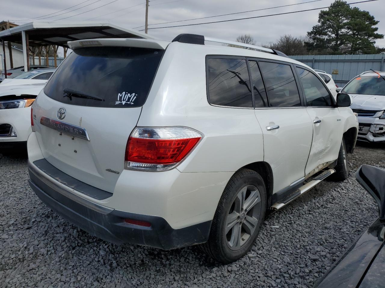 Photo 2 VIN: 5TDDK3EH7CS173270 - TOYOTA HIGHLANDER 