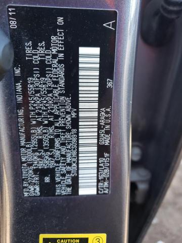 Photo 11 VIN: 5TDDK3EH8CS098918 - TOYOTA HIGHLANDER 