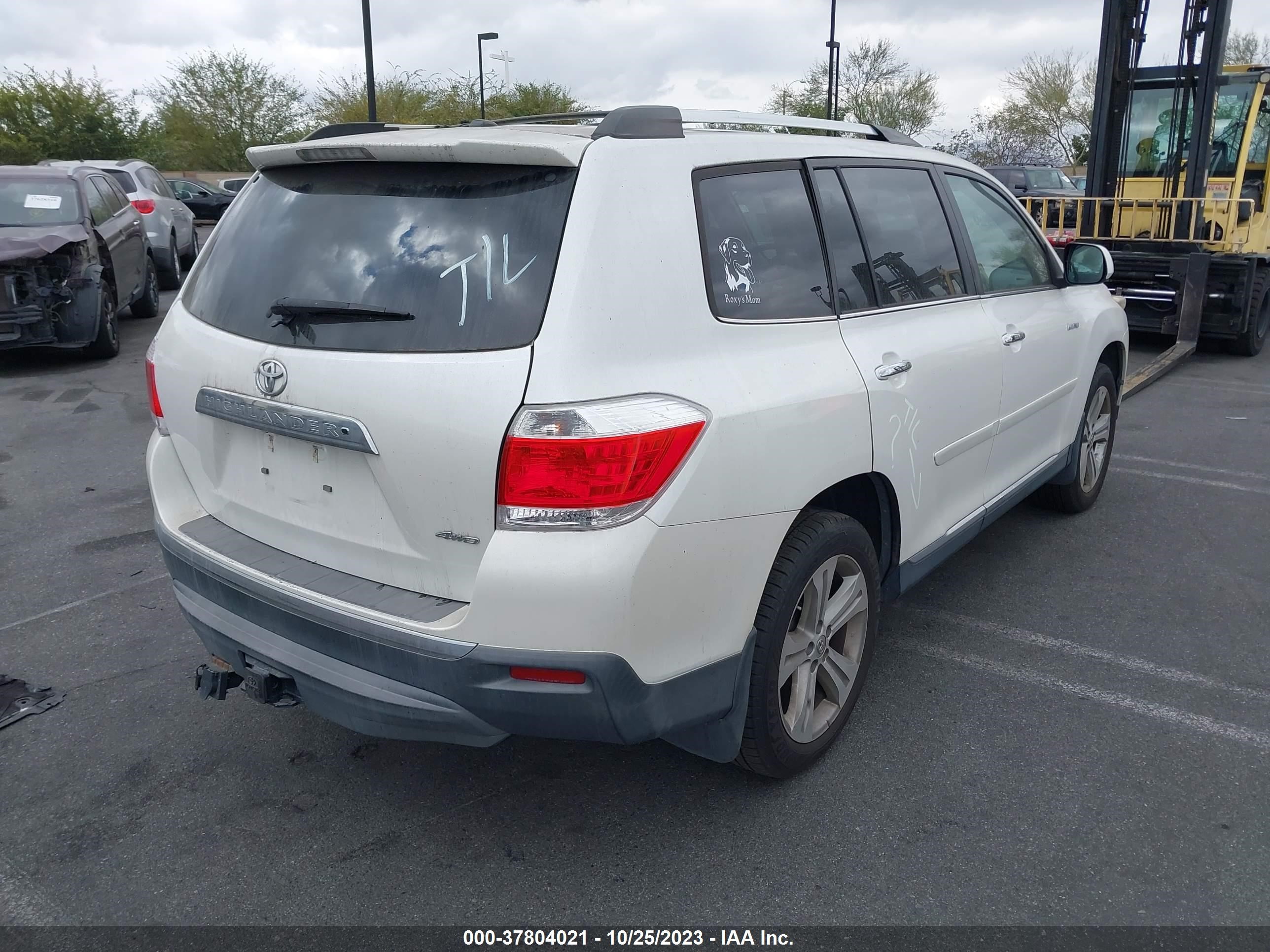 Photo 3 VIN: 5TDDK3EH8DS199698 - TOYOTA HIGHLANDER 