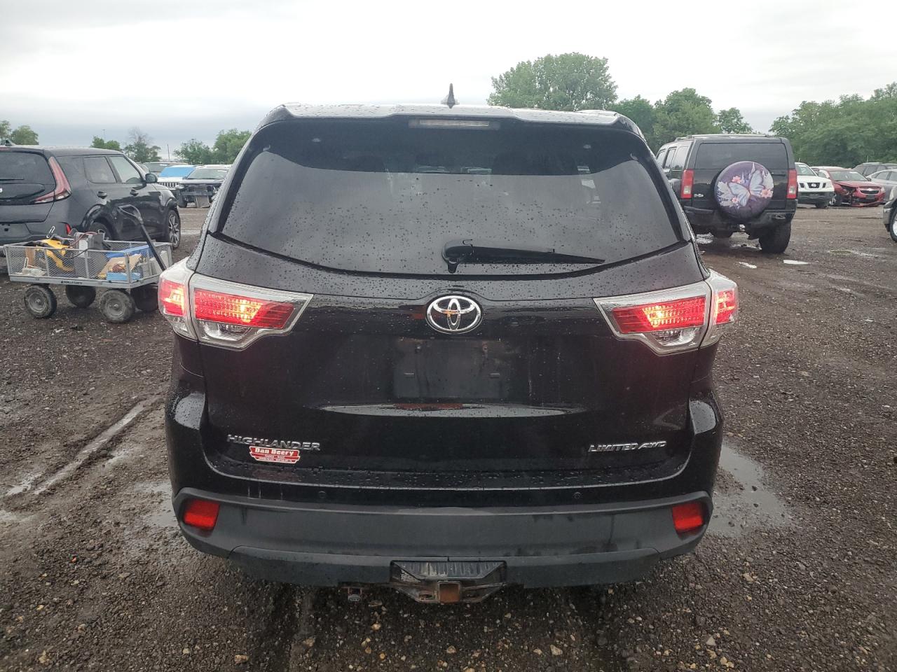 Photo 5 VIN: 5TDDKRFH0ES045652 - TOYOTA HIGHLANDER 