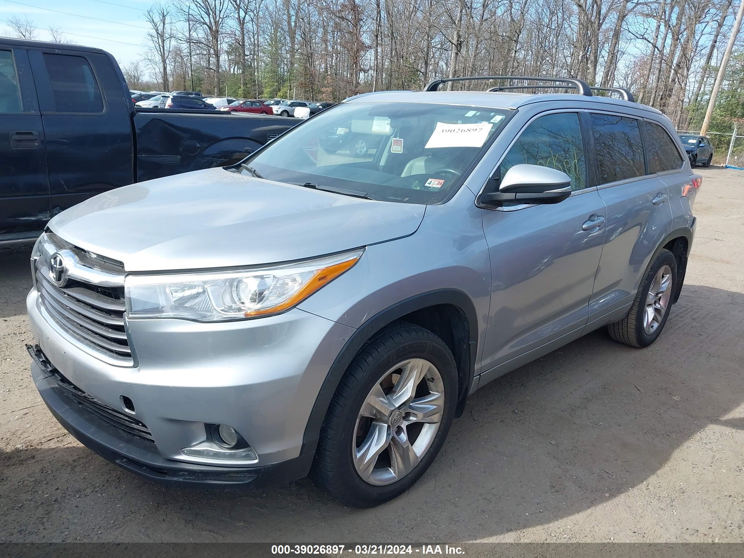 Photo 1 VIN: 5TDDKRFH0FS094738 - TOYOTA HIGHLANDER 