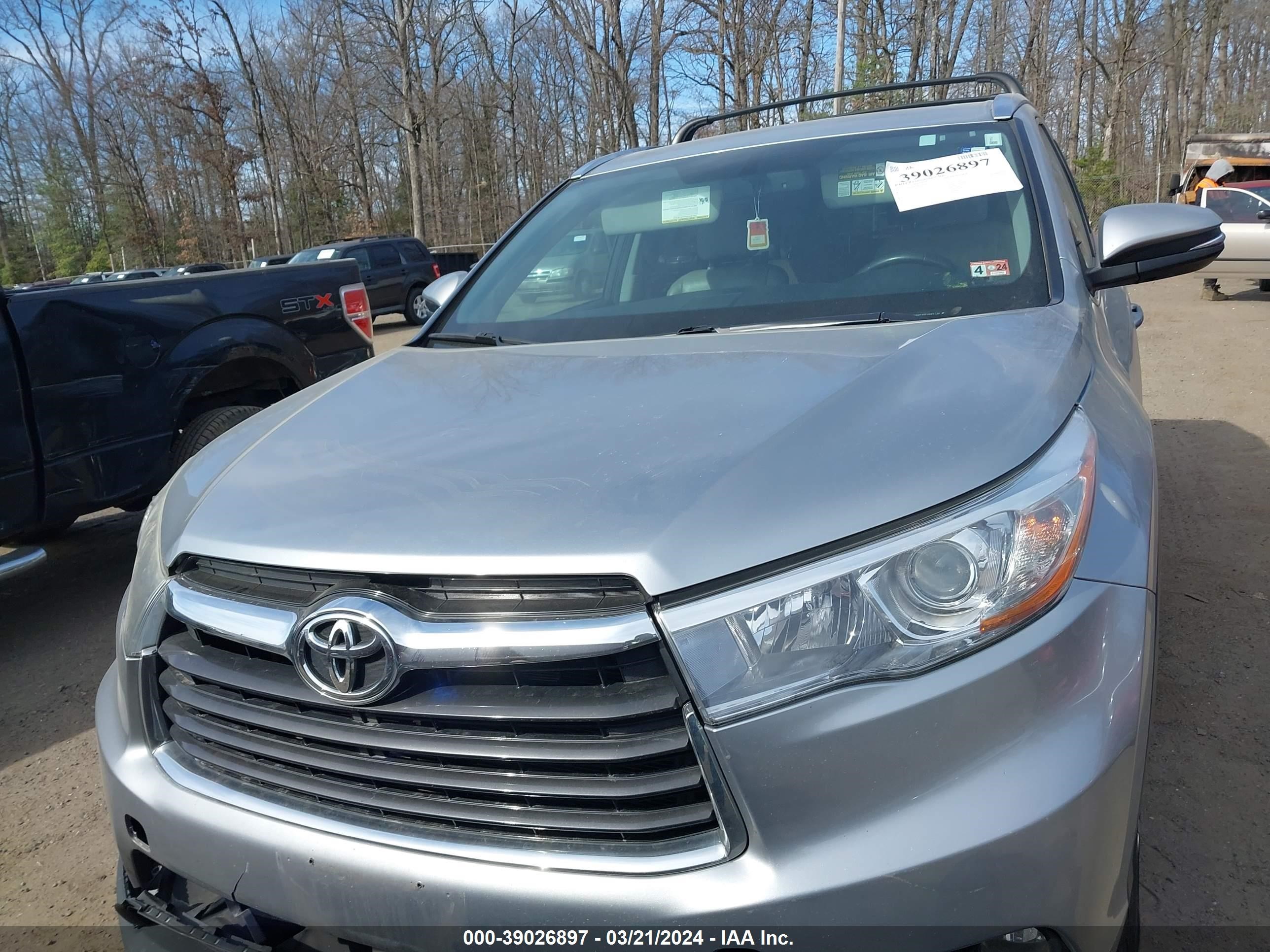 Photo 10 VIN: 5TDDKRFH0FS094738 - TOYOTA HIGHLANDER 