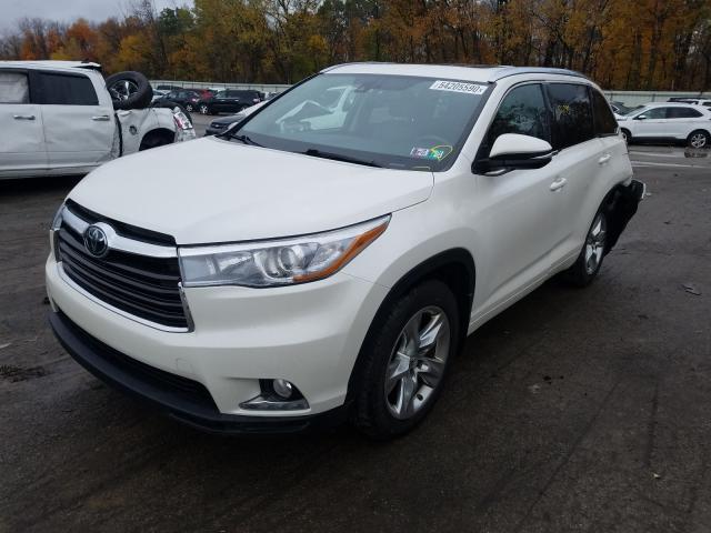 Photo 1 VIN: 5TDDKRFH0FS163637 - TOYOTA HIGHLANDER 