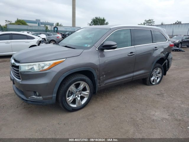 Photo 1 VIN: 5TDDKRFH0FS223867 - TOYOTA HIGHLANDER 