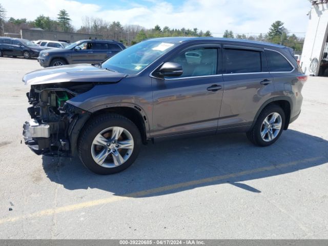 Photo 1 VIN: 5TDDKRFH1ES014250 - TOYOTA HIGHLANDER 