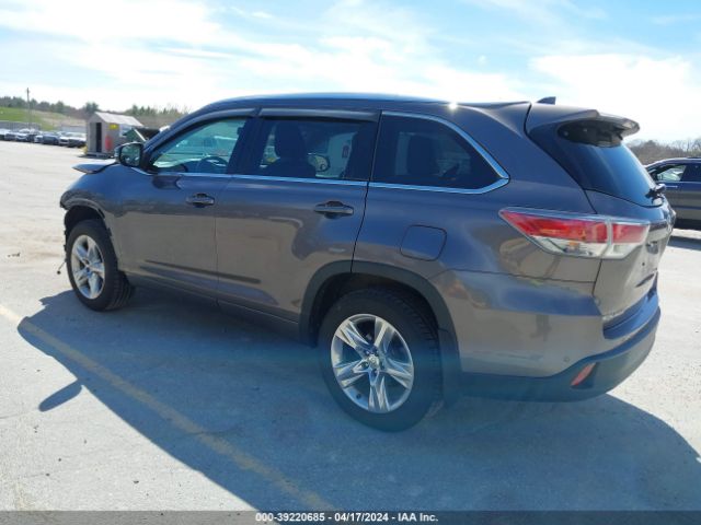 Photo 2 VIN: 5TDDKRFH1ES014250 - TOYOTA HIGHLANDER 