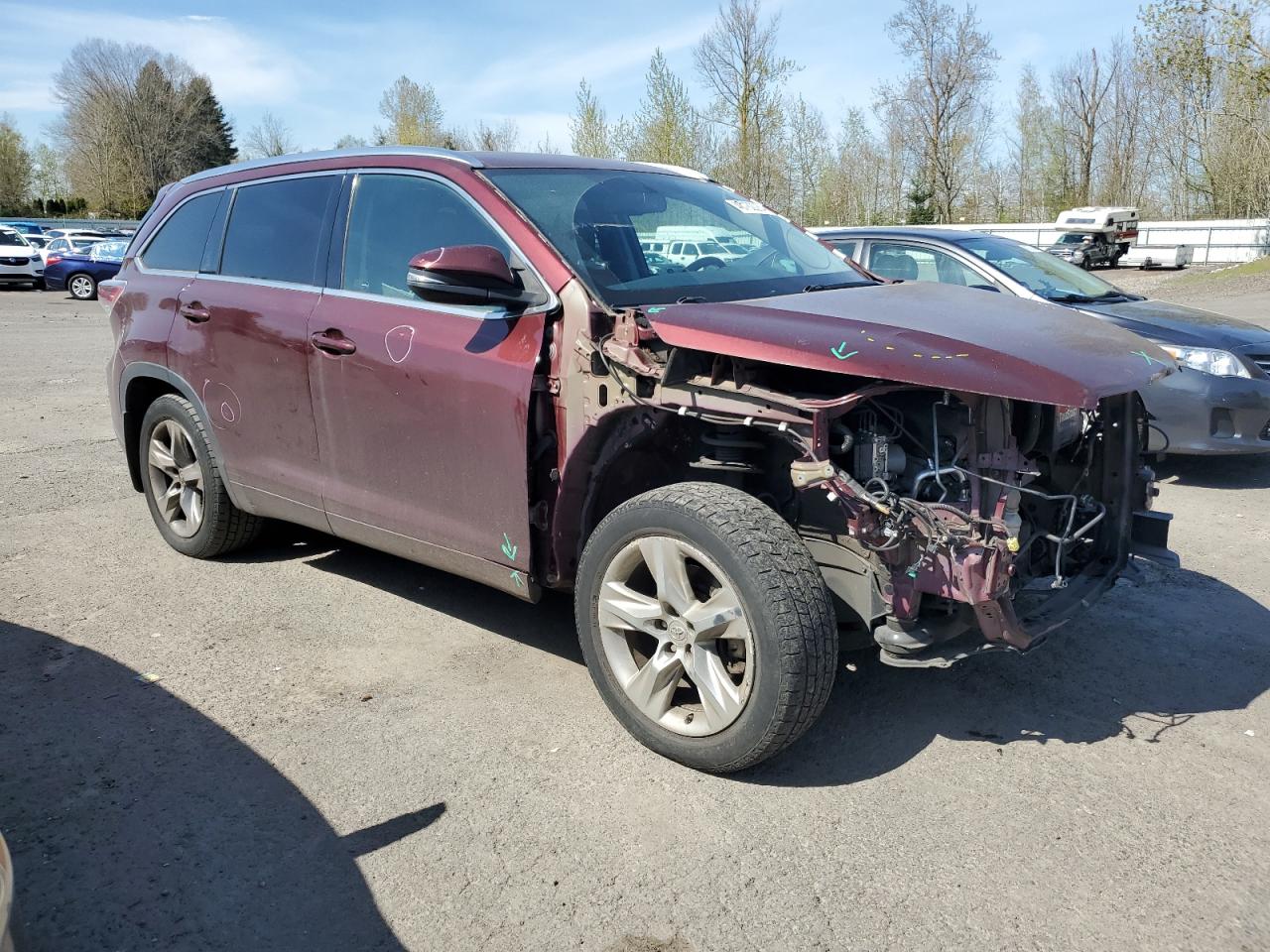 Photo 3 VIN: 5TDDKRFH1FS103995 - TOYOTA HIGHLANDER 