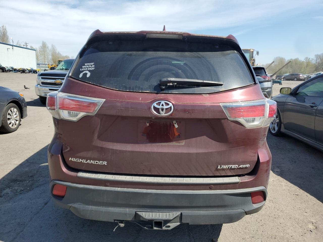 Photo 5 VIN: 5TDDKRFH1FS103995 - TOYOTA HIGHLANDER 