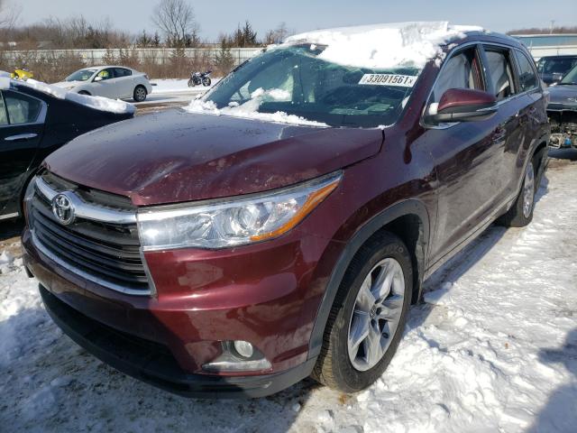 Photo 1 VIN: 5TDDKRFH1GS313949 - TOYOTA HIGHLANDER 