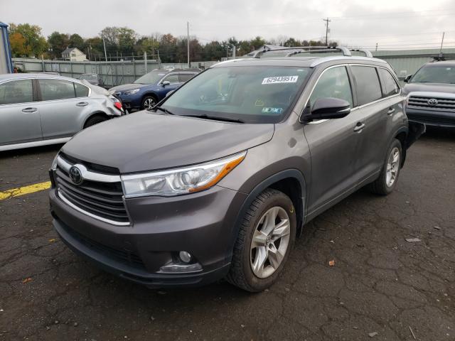 Photo 1 VIN: 5TDDKRFH1GS349656 - TOYOTA HIGHLANDER 