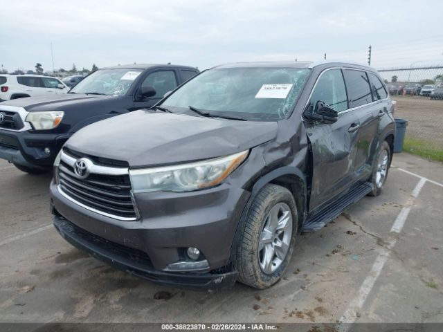 Photo 1 VIN: 5TDDKRFH2ES039237 - TOYOTA HIGHLANDER 