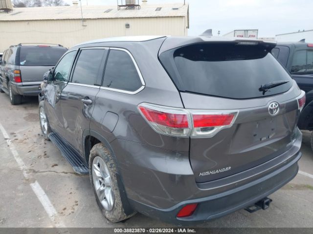 Photo 2 VIN: 5TDDKRFH2ES039237 - TOYOTA HIGHLANDER 