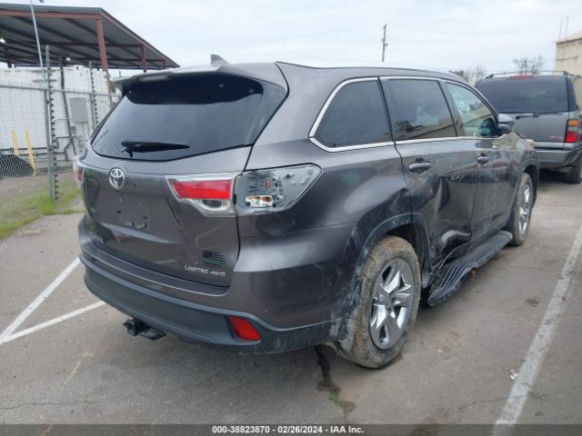 Photo 3 VIN: 5TDDKRFH2ES039237 - TOYOTA HIGHLANDER 