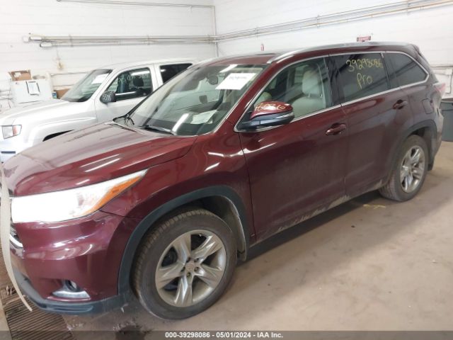 Photo 1 VIN: 5TDDKRFH2FS105139 - TOYOTA HIGHLANDER 