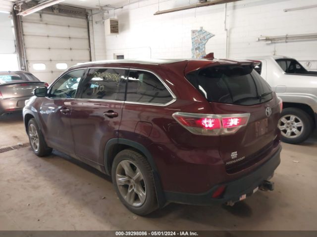 Photo 2 VIN: 5TDDKRFH2FS105139 - TOYOTA HIGHLANDER 