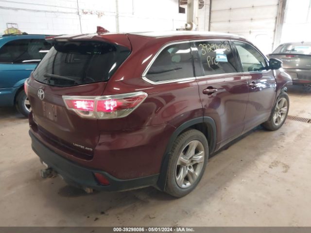 Photo 3 VIN: 5TDDKRFH2FS105139 - TOYOTA HIGHLANDER 