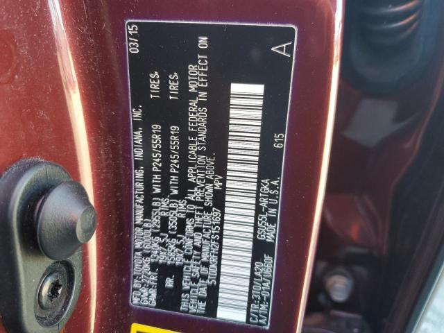 Photo 12 VIN: 5TDDKRFH2FS151697 - TOYOTA HIGHLANDER 