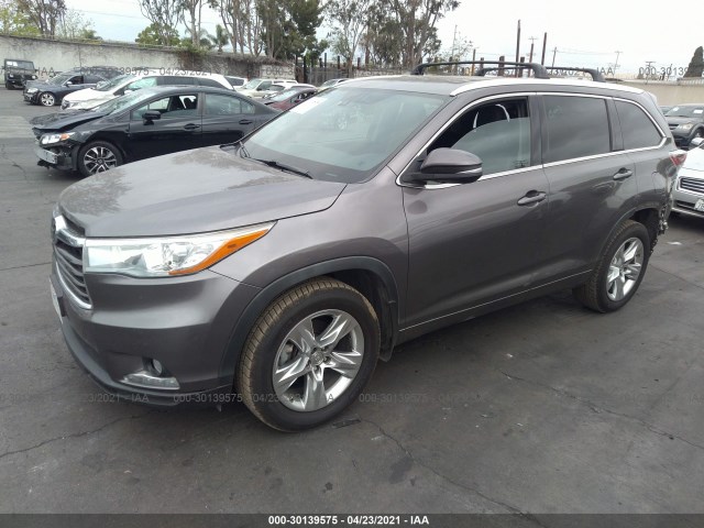 Photo 1 VIN: 5TDDKRFH2FS184781 - TOYOTA HIGHLANDER 