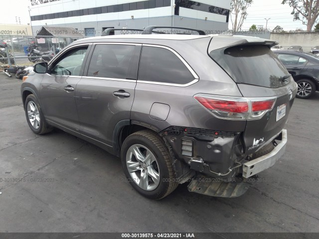 Photo 2 VIN: 5TDDKRFH2FS184781 - TOYOTA HIGHLANDER 