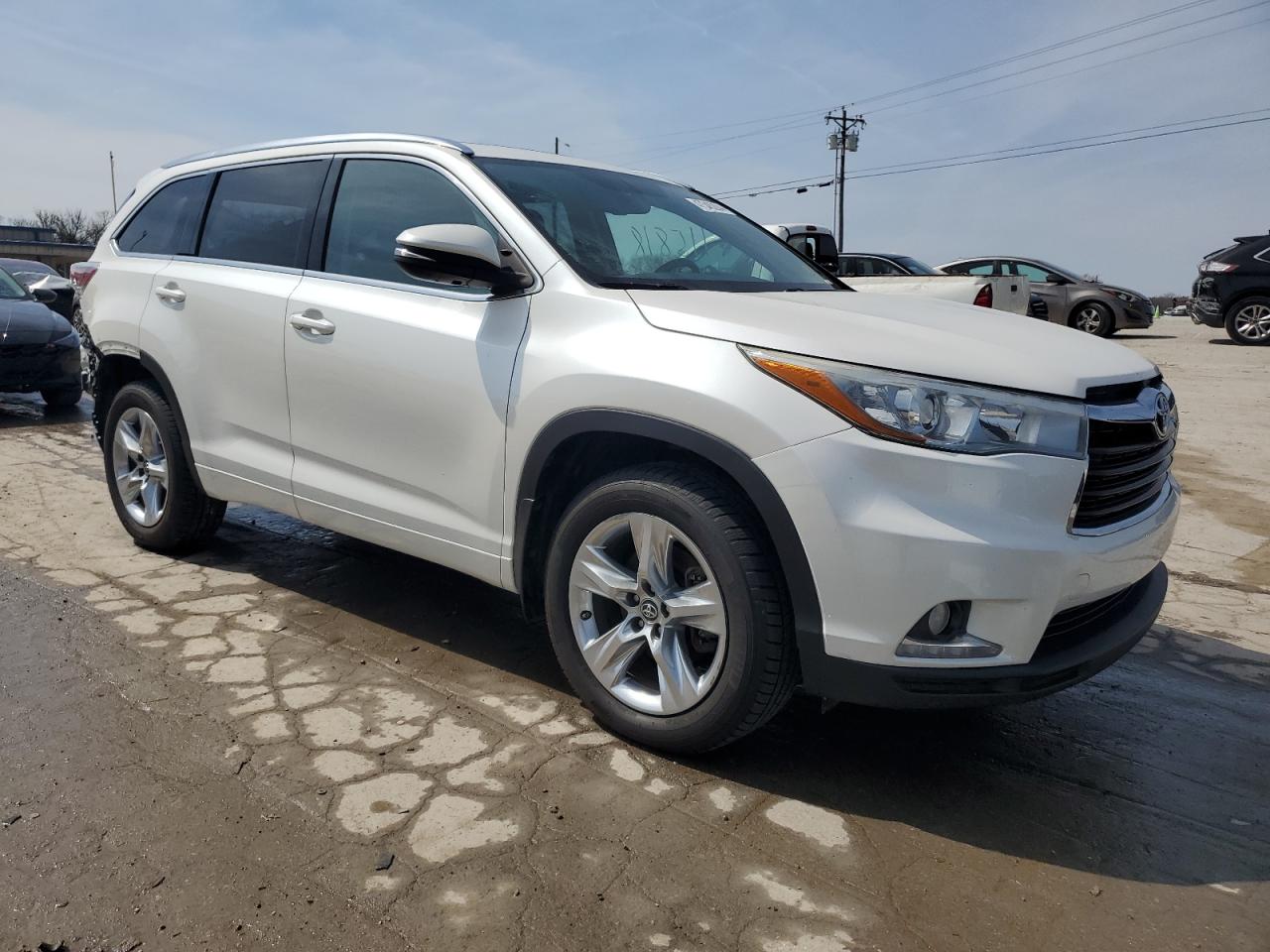 Photo 3 VIN: 5TDDKRFH2GS227338 - TOYOTA HIGHLANDER 