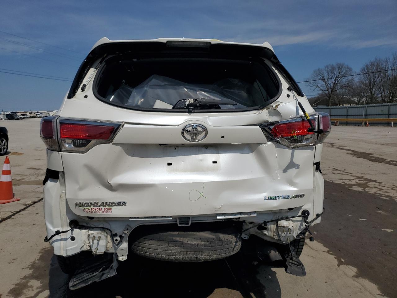 Photo 5 VIN: 5TDDKRFH2GS227338 - TOYOTA HIGHLANDER 