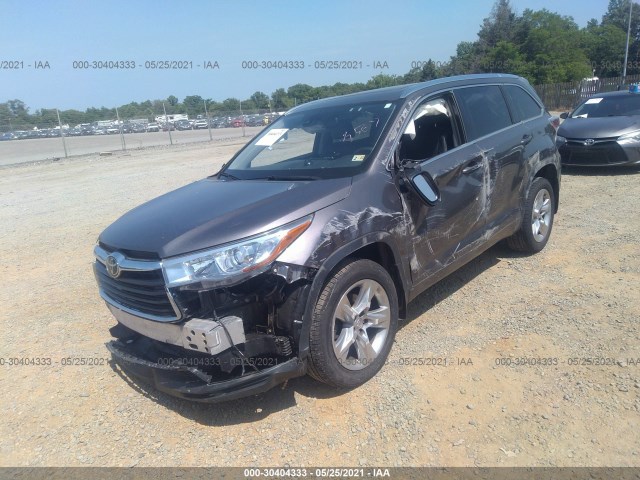 Photo 1 VIN: 5TDDKRFH3FS137856 - TOYOTA HIGHLANDER 