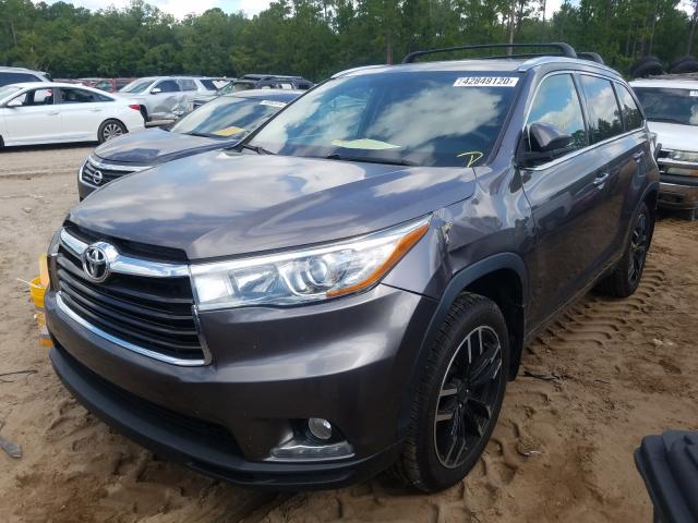 Photo 1 VIN: 5TDDKRFH3FS148355 - TOYOTA HIGHLANDER 