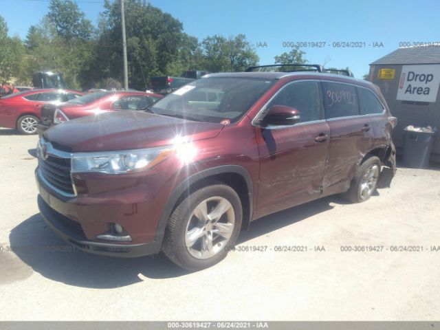 Photo 1 VIN: 5TDDKRFH3FS204715 - TOYOTA HIGHLANDER 