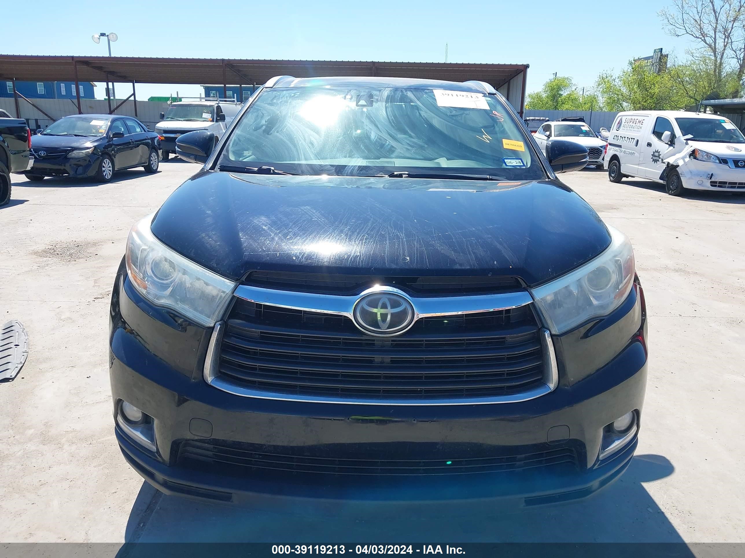 Photo 11 VIN: 5TDDKRFH3GS260896 - TOYOTA HIGHLANDER 