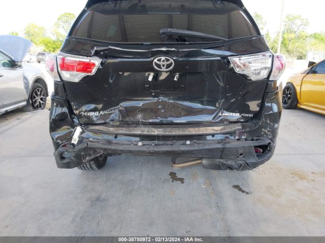 Photo 5 VIN: 5TDDKRFH3GS301656 - TOYOTA HIGHLANDER 