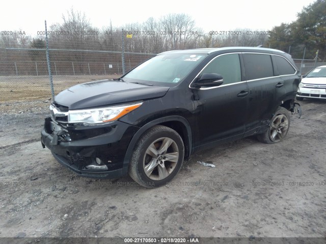 Photo 1 VIN: 5TDDKRFH3GS341400 - TOYOTA HIGHLANDER 