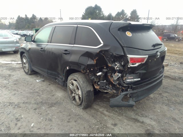 Photo 2 VIN: 5TDDKRFH3GS341400 - TOYOTA HIGHLANDER 