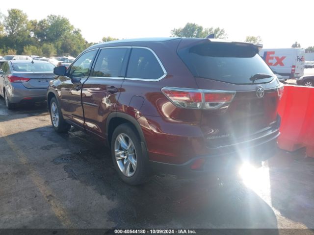 Photo 2 VIN: 5TDDKRFH3GS354390 - TOYOTA HIGHLANDER 